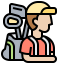 Golf caddy icon 64x64