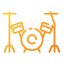 Drum set icon 64x64