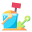 Sand bucket icon 64x64