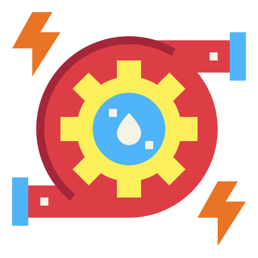 Hydro power icon