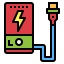 Power bank 图标 64x64