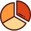 Pie chart ícono 64x64