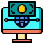 Online banking icône 64x64