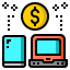 Online shopping icon 64x64