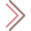 Right arrow アイコン 64x64