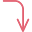 Down arrow アイコン 64x64