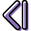 Back アイコン 64x64
