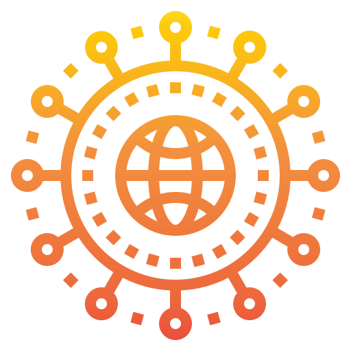 Global network icon