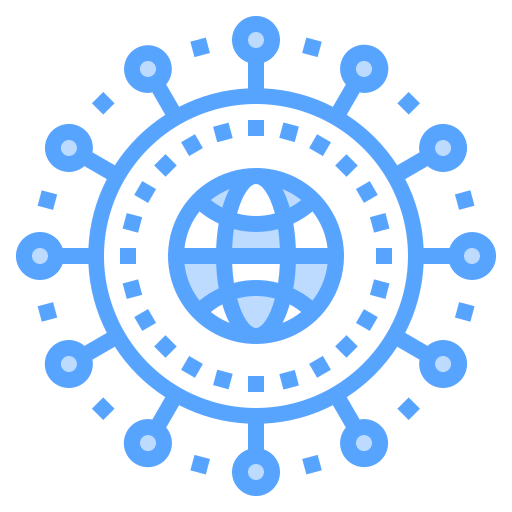 Global network icon