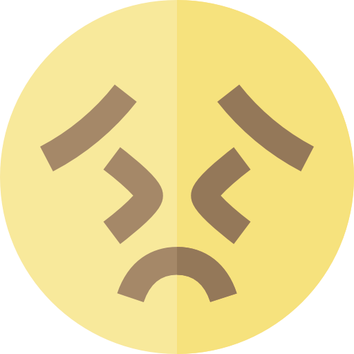 Scared icon