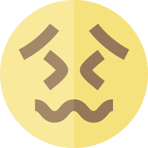 Scared icon
