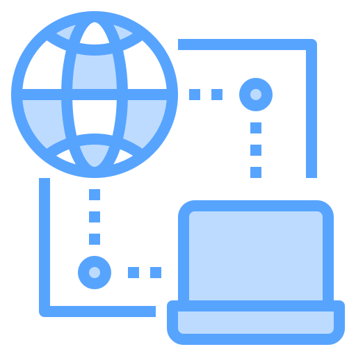 Global communication icon