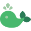 Whale icon 64x64
