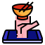Online shopping icon 64x64