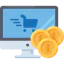Online shop icon 64x64