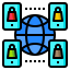 Online shopping icon 64x64