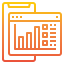 Mobile analytics アイコン 64x64