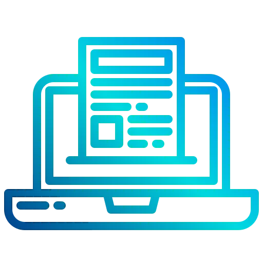 Blogging icon