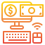 Online banking icon 64x64