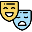 Theater masks biểu tượng 64x64