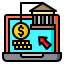 Online banking icon 64x64