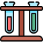 Test tubes icon 64x64