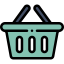 Shopping basket icon 64x64