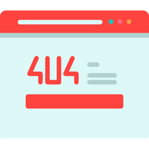 404 error icon