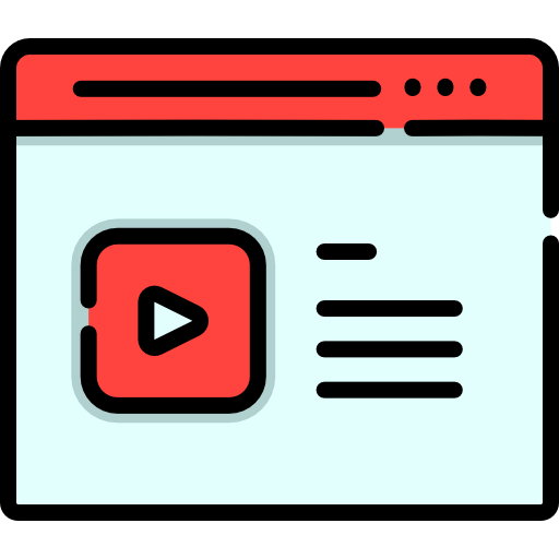 Video web icon