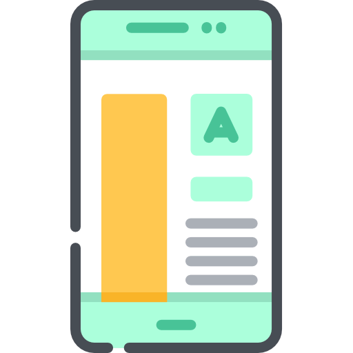 Mobile web icône