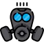 Gas mask icon 64x64