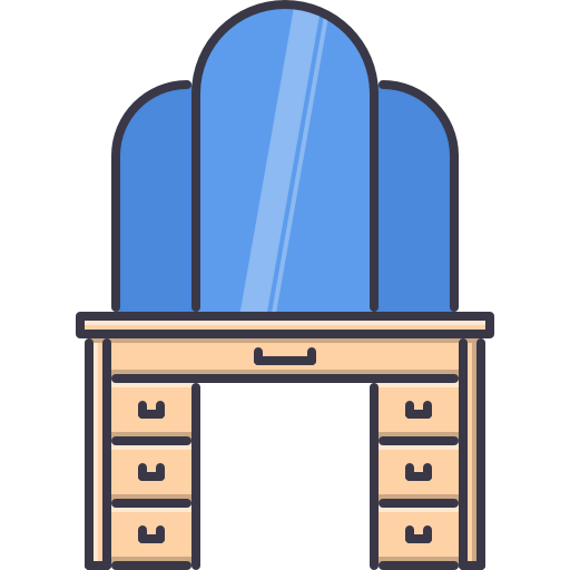 Dressing table icon