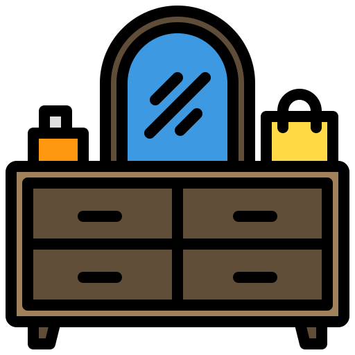 Dressing table icon