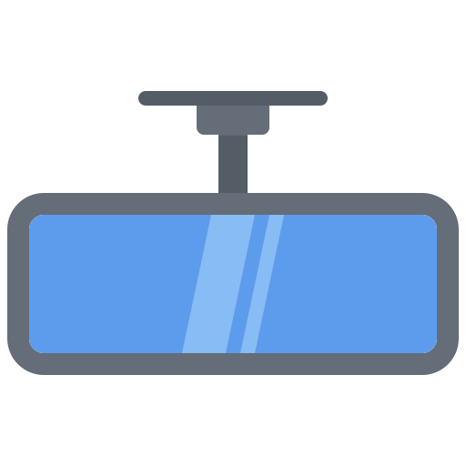 Rearview mirror icon