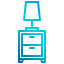 Bedside table icon 64x64