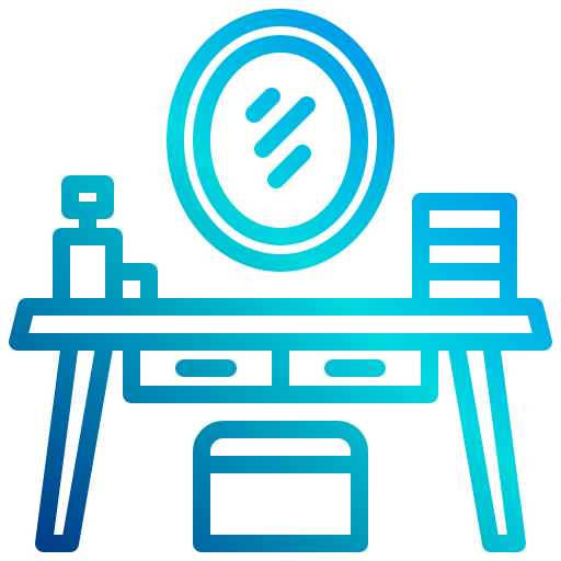 Dressing table icon
