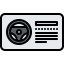 Driving license icon 64x64