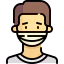 Medical mask icon 64x64