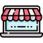 Online shopping icon 64x64
