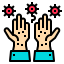 Covid 19 アイコン 64x64