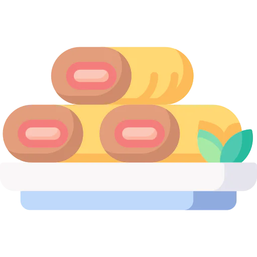 Spring rolls icon