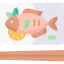 Steamed fish icon 64x64