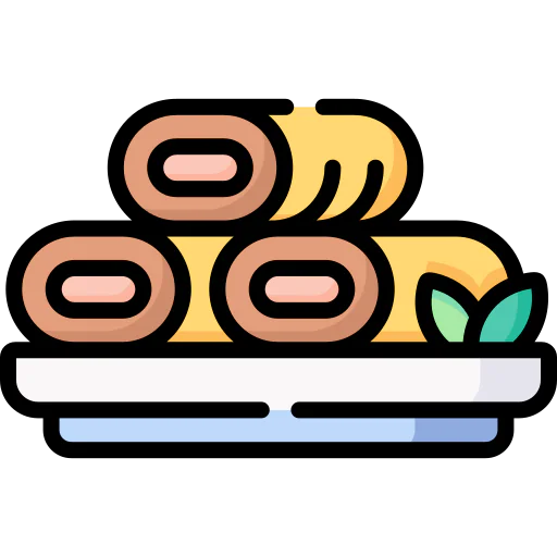 Spring rolls icon