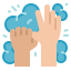 Hand washing icon 64x64