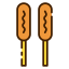 Corn dog іконка 64x64