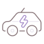 Electric vehicle icon 64x64