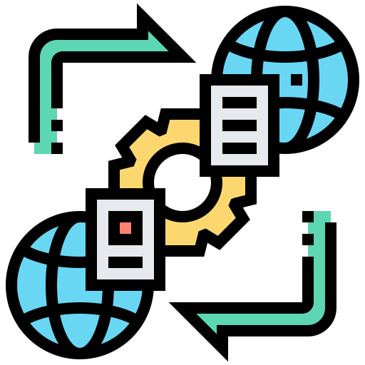 Data sharing icon