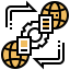 Data sharing icône 64x64