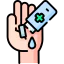 Hand sanitizer icon 64x64