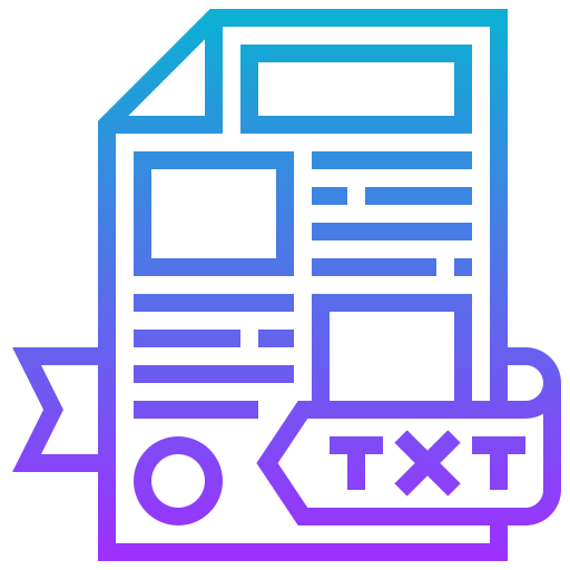 Text icon